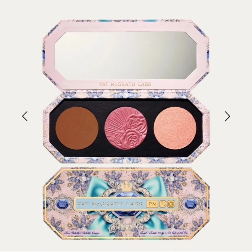 Pat McGrath Blush, Bronze And Glow Trio Face Palette